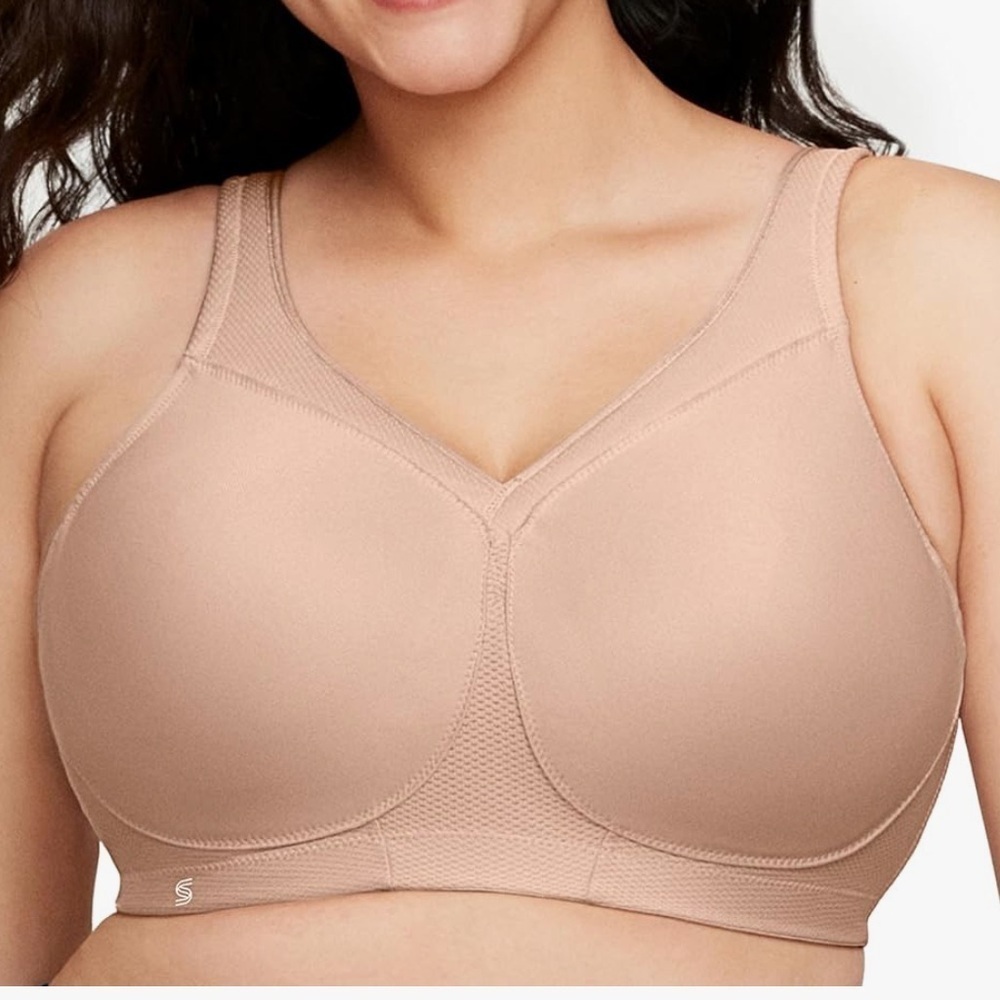 NWOT Glamorise 1006 Women's Magiclift Seamless Sports Bra Size 42DD